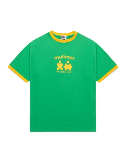 Puzzle Ringer T-shirt
