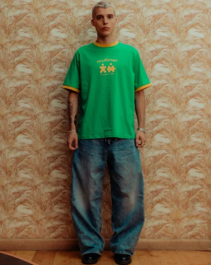 Puzzle Ringer T-shirt