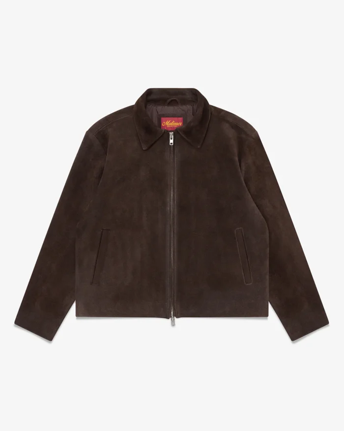 Suede Dinner Jacket (Brown)