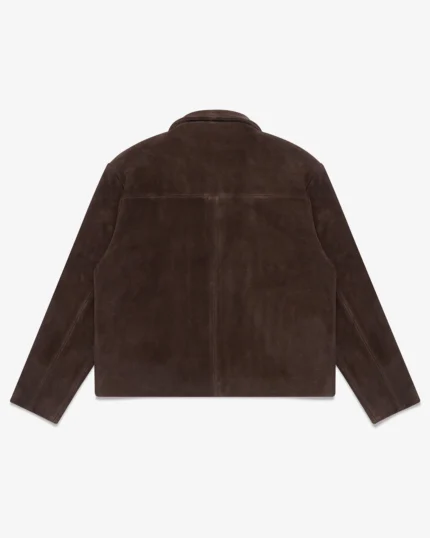 Suede Dinner Jacket (Brown)
