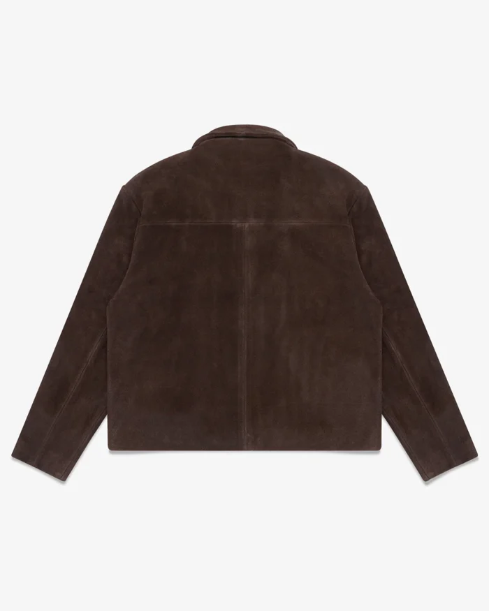 Suede Dinner Jacket (Brown)