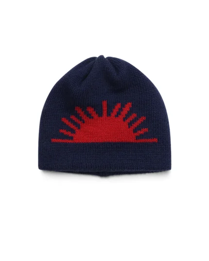 Chunky Knit Beanie - Navy