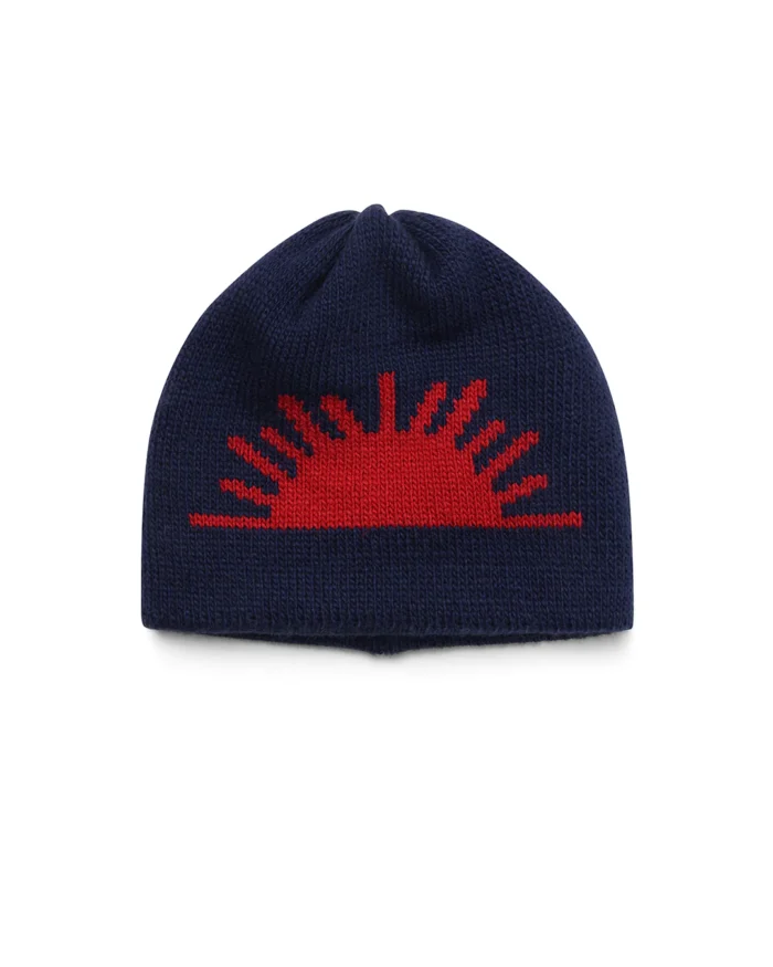 Chunky Knit Beanie - Navy