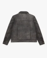 Distressed Leather Jacket