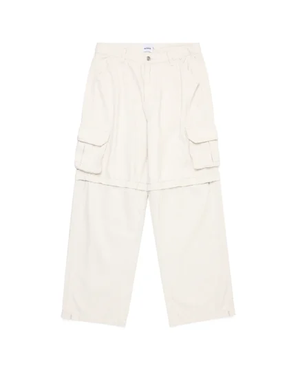 Mutimer Husk Convertible Cargos - Ecru